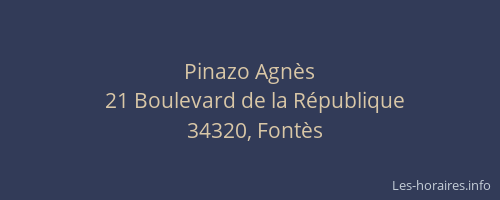 Pinazo Agnès