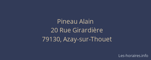 Pineau Alain