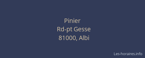 Pinier