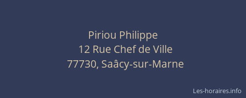 Piriou Philippe