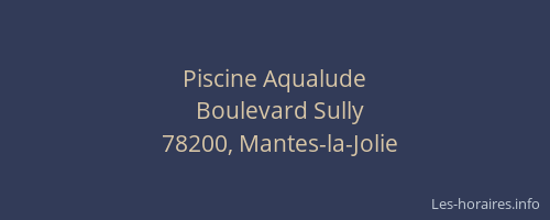 Piscine Aqualude