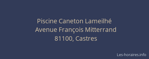 Piscine Caneton Lameilhé