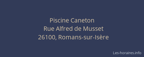 Piscine Caneton