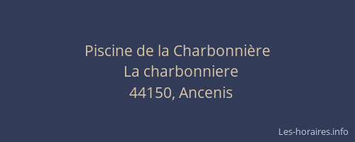 Piscine de la Charbonnière