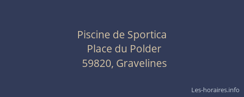 Piscine de Sportica
