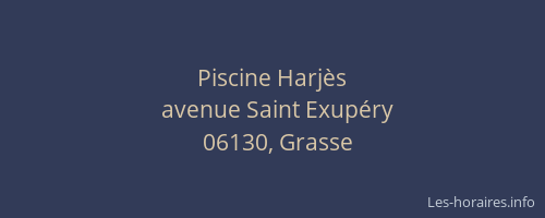 Piscine Harjès