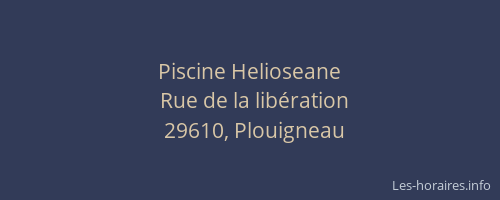 Piscine Helioseane
