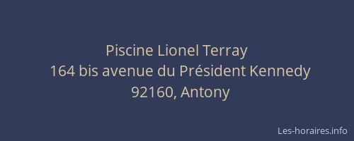 Piscine Lionel Terray