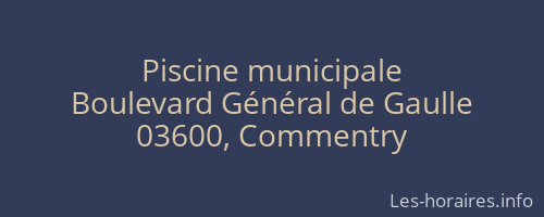 Piscine municipale