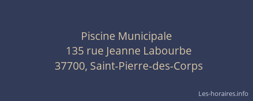 Piscine Municipale