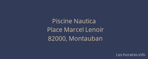 Piscine Nautica