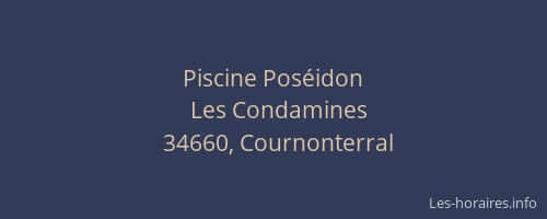 Piscine Poséidon