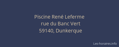 Piscine René Leferme