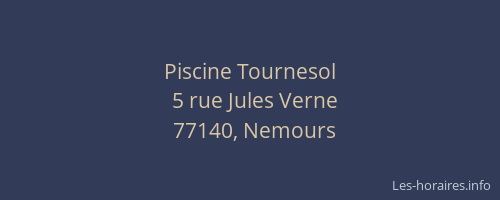 Piscine Tournesol