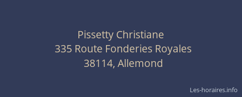Pissetty Christiane
