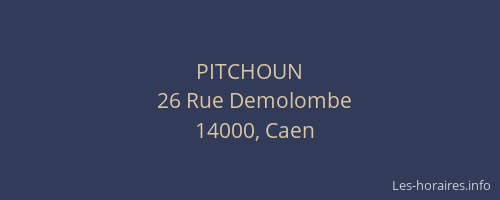 PITCHOUN
