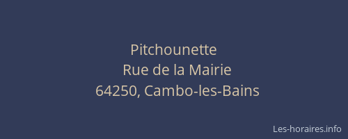 Pitchounette
