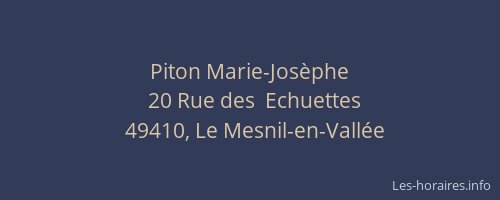 Piton Marie-Josèphe