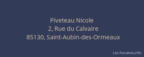 Piveteau Nicole