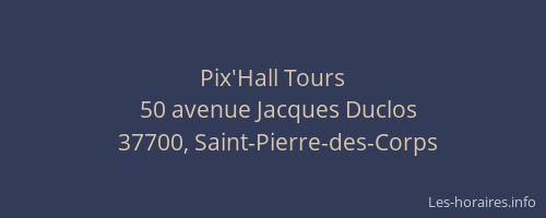 Pix'Hall Tours