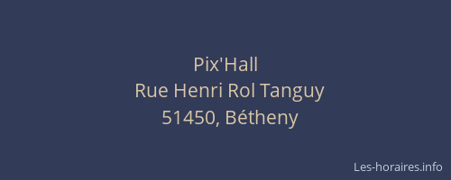 Pix'Hall