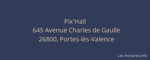Pix'Hall