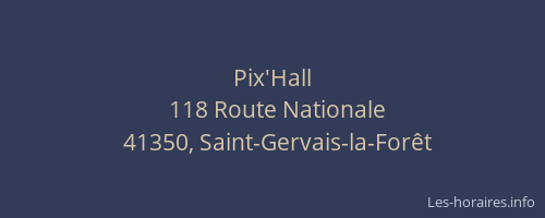 Pix'Hall