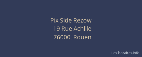 Pix Side Rezow