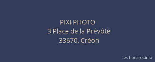 PIXI PHOTO