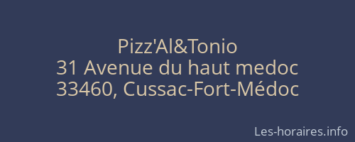 Pizz'Al&Tonio