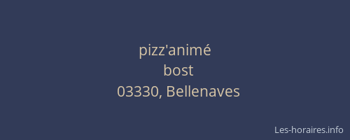 pizz'animé