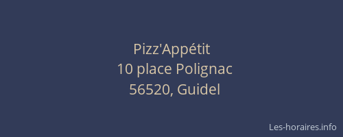 Pizz'Appétit