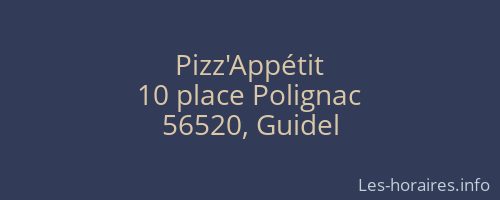 Pizz'Appétit