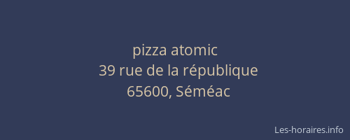 pizza atomic