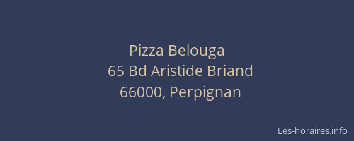 Pizza Belouga