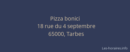 Pizza bonici