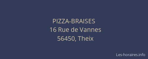 PIZZA-BRAISES