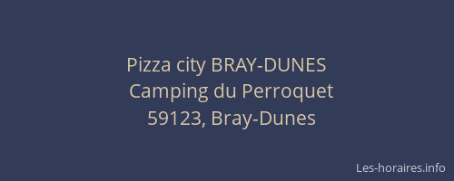 Pizza city BRAY-DUNES