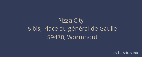 Pizza City