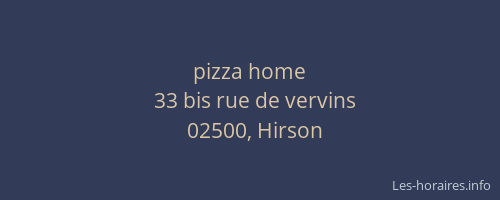 pizza home
