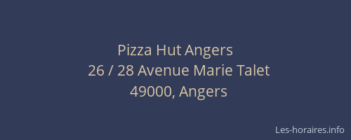 Pizza Hut Angers