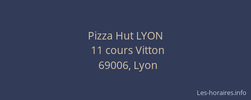 Pizza Hut LYON