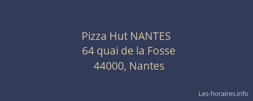 Pizza Hut NANTES