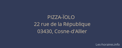 PIZZA-ÏOLO