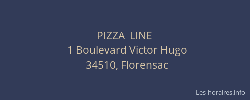 PIZZA  LINE