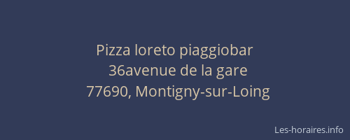 Pizza loreto piaggiobar