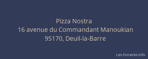 Pizza Nostra