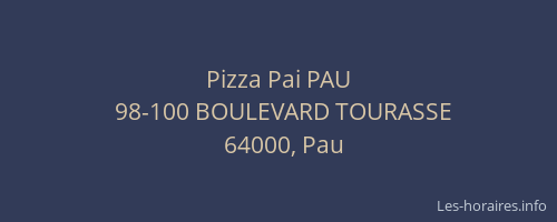 Pizza Pai PAU