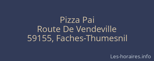 Pizza Pai