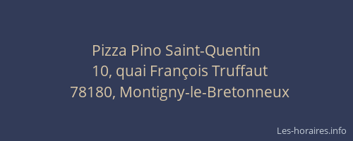 Pizza Pino Saint-Quentin